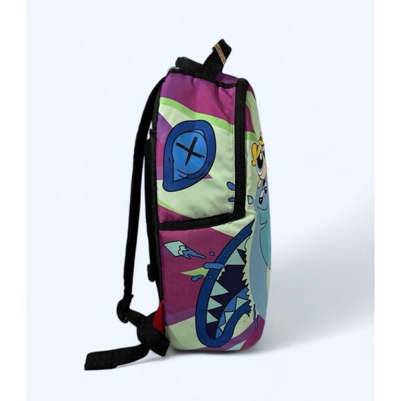 SPRAYGROUND POWERPUFF GIRLS MONSTER SHARK BACKPACK BOOK BAG RARE main image 11